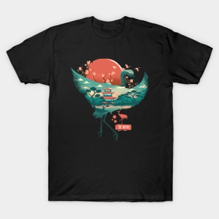 Spirit Animal Crane T-Shirt